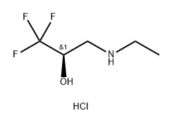 2-Propanol, 3-(ethylamino)-1,1,1-trifluoro-, hydrochloride (1:1), (2R)-|(R)-3-(乙氨基)-1,1,1-三氟丙-2-醇(盐酸盐)