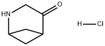 2-Azabicyclo[3.1.1]heptan-4-one, hydrochloride (1:1) Struktur