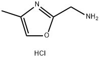 (4-甲基噁唑-2-基)甲胺(二盐酸盐), 2763779-84-4, 结构式