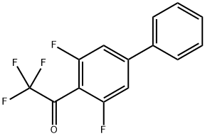 1-(3,5-Difluoro-[1,1'-biphenyl]-4-yl)-2,2,2-trifluoroethanone Structure