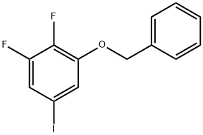 1-(Benzyloxy)-2,3-difluoro-5-iodobenzene,2764729-41-9,结构式