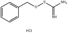 Carbamo(dithioperox)imidic acid, phenylmethyl ester, hydrochloride (1:1) Structure