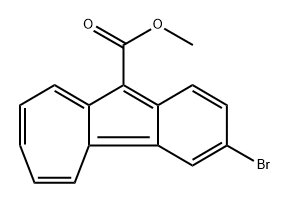 Methyl 3-bromobenzo[a]azulene-10-carboxylate Structure