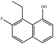 8-乙基-7-氟萘-1-醇, 2766210-73-3, 结构式