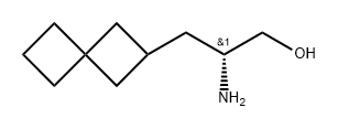 (R)-2-Amino-3-(spiro[3.3]heptan-2-yl)propan-1-ol Struktur