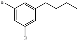 1-Bromo-3-butyl-5-chlorobenzene 结构式