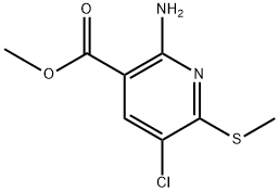 Methyl2-amino-5-chloro-6-(methylthio)-3-pyridinecarboxylate|6-氯烟酸