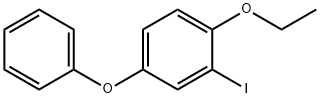 1-ethoxy-2-iodo-4-phenoxybenzene 化学構造式