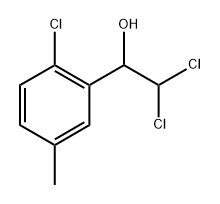 2,2-Dichloro-1-(2-chloro-5-methylphenyl)ethanol,27683-62-1,结构式