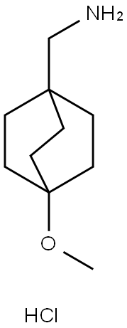 (4-甲氧基双环[2.2.2]辛烷-1-基)甲胺(盐酸盐),2768327-35-9,结构式