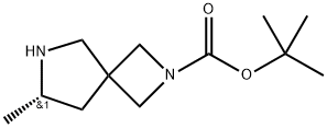 (S)-7-甲基-2,6-二氮螺环[3.4]辛烷-2-羧酸叔丁酯,2768875-78-9,结构式