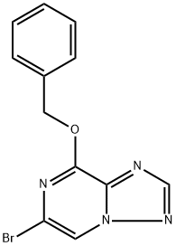 8-(苄氧基)-6-溴-[1,2,4]三唑并[1,5-A]吡嗪, 2769930-10-9, 结构式