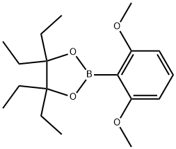 1,3,2-二氧硼杂硼烷,2-(2,6-二甲氧基苯基)-4,4,5,5-四乙基-,2769970-45-6,结构式