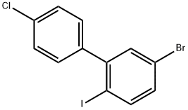 5-溴-4′-氯-2-碘-1,1′-联苯,2770541-07-4,结构式
