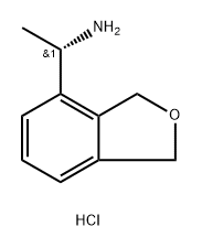 (S)-1-(1,3-二氢异苯并呋喃-4-基)乙烷-1-胺盐酸盐,2771237-65-9,结构式