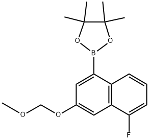 2773311-35-4 2-(5-氟-3-(甲氧基甲氧基)萘-1-基)-4,4,5,5-四甲基-1,3,2-二氧杂硼烷