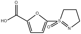5-(1-Oxido-4,5-dihydro-3H-isothiazol-1-yl)furan-2-carboxylic acid Structure