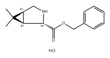 2781147-50-8 (1R,2S,5S)-6,6-二甲基-3-氮杂双环[3.1.0]己烷-2-羧酸苄酯(盐酸盐)