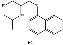 Iso Propranolol Hydrochloride Structure