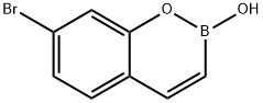 7-Bromo-2H-benzo[e][1,2]oxaborinin-2-ol Struktur