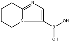 (5,6,7,8-四氢咪唑并[1,2-A]吡啶-3-基)硼酸, 2791477-04-6, 结构式