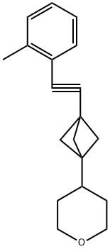 2794102-03-5 4-(3-(o-tolylethynyl)bicyclo[1.1.1]pentan-1-yl)tetrahydro-2H-pyran