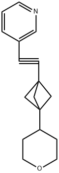 2794102-06-8 3-((3-(tetrahydro-2H-pyran-4-yl)bicyclo[1.1.1]pentan-1-yl)ethynyl)pyridine