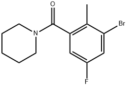 2794491-69-1 (3-bromo-5-fluoro-2-methylphenyl)(piperidin-1-yl)methanone