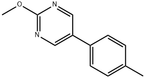 2-Methoxy-5-(p-tolyl)pyrimidine,27956-12-3,结构式