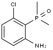 (2-氨基-6-氯苯基)二甲基氧化膦,2798867-77-1,结构式