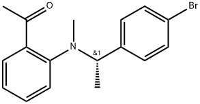 (S)-1-(2-((1-(4-bromophenyl)ethyl)(methyl)amino)phenyl)ethan-1-one|