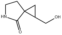 1-(Hydroxymethyl)-5-azaspiro[2.4]heptan-4-one Structure