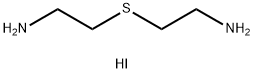 2,2′-Thiobis(ethylamine)hydroiodide 化学構造式