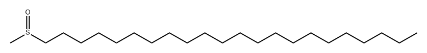 methyl n-docosyl sulfoxide 化学構造式