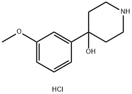 4-(3-methoxyphenyl)piperidin-4-ol hydrochloride|4- (3- 甲氧基苯基) - 4- 哌啶醇盐酸盐 (1:1)