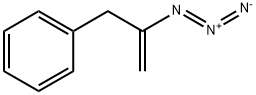 Benzene, (2-azido-2-propen-1-yl)- Structure