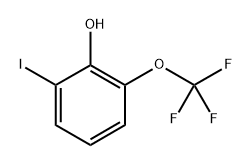 2-Iodo-6-(trifluoromethoxy)phenol Structure