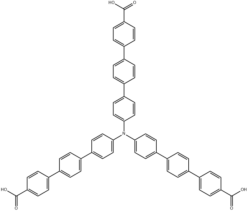 4'',4''''',4''''''''-次氮基三(([1,1':4',1''-三联苯基]-4-羧酸)),2803456-96-2,结构式