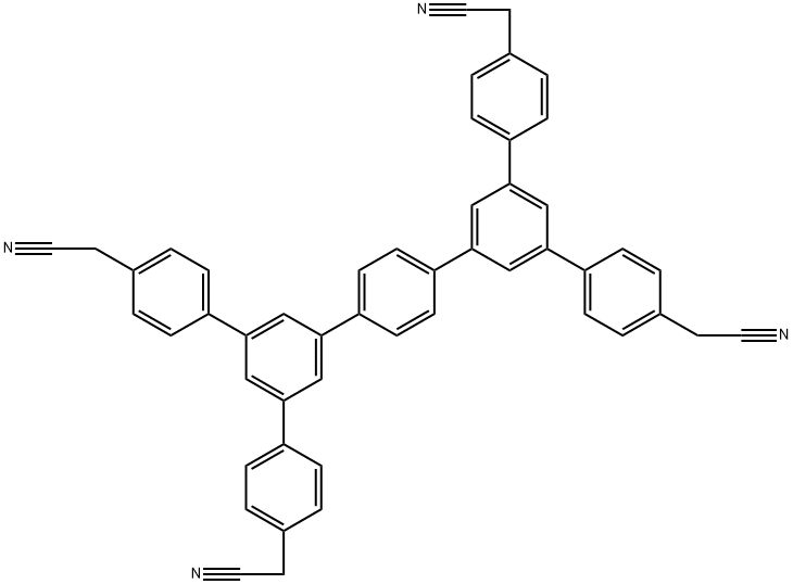 2803477-26-9 2,2',2'',2'''-(1,4-亚苯基双([1,1':3',1''-三联苯]-5',4,4''-三基))四乙腈