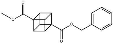 1-苄基 4-甲基 立方烷-1,4-二羧酸酯, 2803477-30-5, 结构式