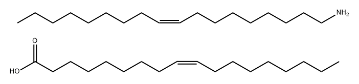 oleic acid, compound with (Z)-octadec-9-enylamine (1:1) Structure