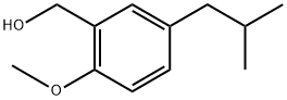 (5-Isobutyl-2-methoxyphenyl)methanol Struktur