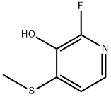 2-Fluoro-4-(methylthio)pyridin-3-ol Structure