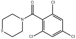 Thiomorpholino(2,4,6-trichlorophenyl)methanone Structure