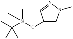 4-((叔丁基二甲基甲硅烷基)氧基)-1-甲基-1H-吡唑,2810048-57-6,结构式