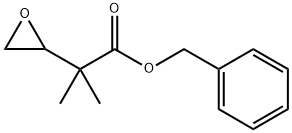 2-Oxiraneacetic acid, α,α-dimethyl-, phenylmethyl ester Structure