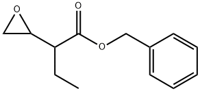 2-Oxiraneacetic acid, α-ethyl-, phenylmethyl ester Struktur