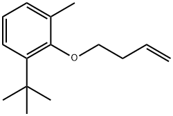 2-(3-Buten-1-yloxy)-1-(1,1-dimethylethyl)-3-methylbenzene|