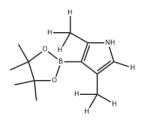 2819703-66-5 2,4-bis(methyl-d3)-3-(4,4,5,5-tetramethyl-1,3,2-dioxaborolan-2-yl)-1H-pyrrole-5-d