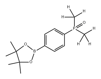 bis(methyl-d3)(4-(4,4,5,5-tetramethyl-1,3,2-dioxaborolan-2-yl)phenyl)phosphine oxide,2819705-27-4,结构式